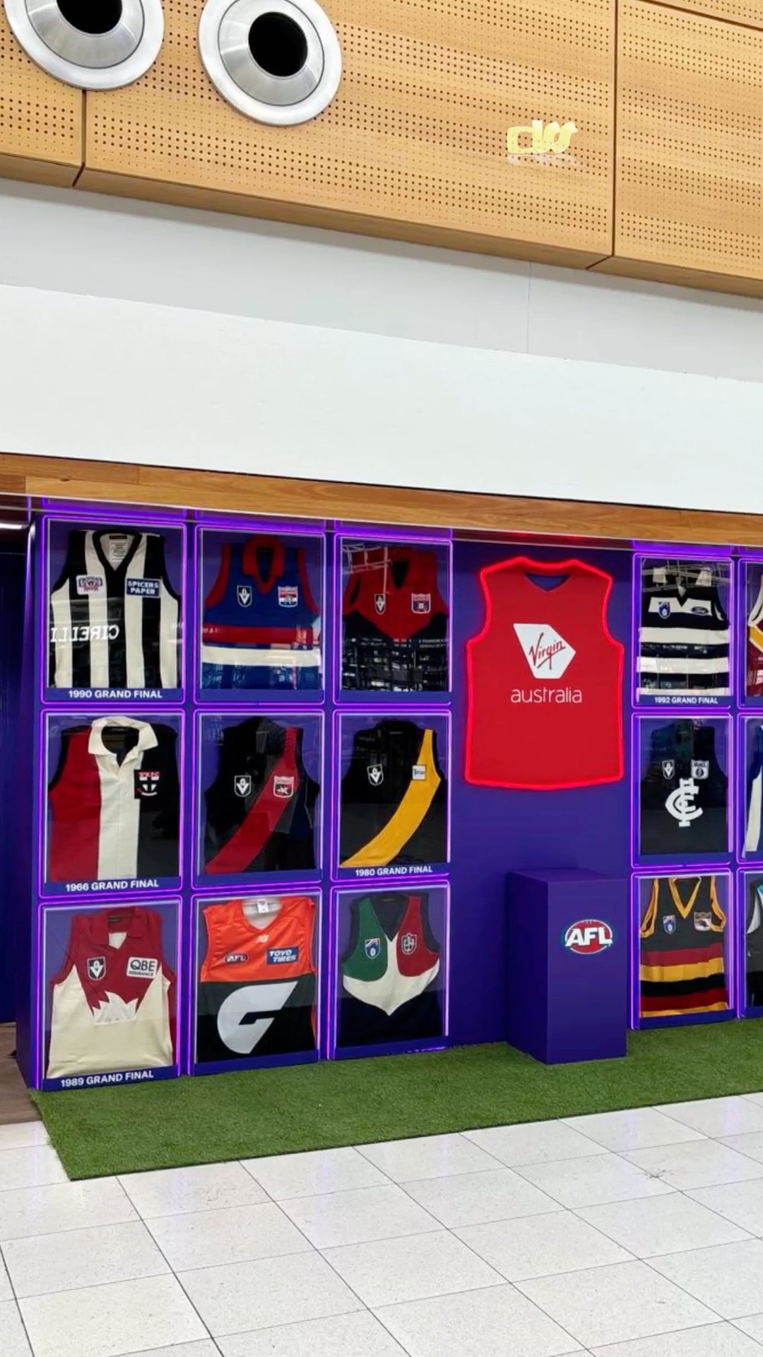 AFL and Virgin Australia experiential activation