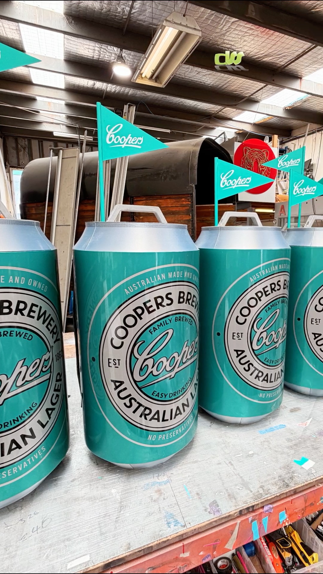 Coopers roving activation custom fabrication