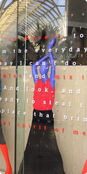 Window Signage project example 3 by DSS Custom Builds