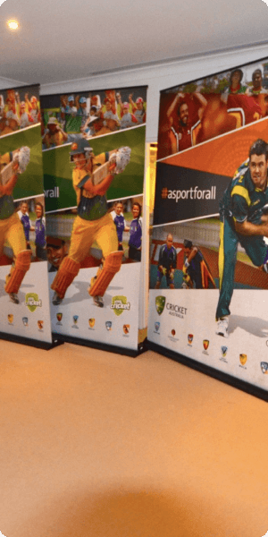 Roll-up Banners project example 1 by DSS Custom Builds
