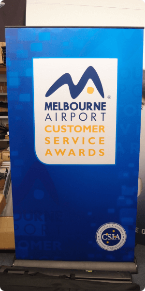 Roll-up Banners project example 2 by DSS Custom Builds
