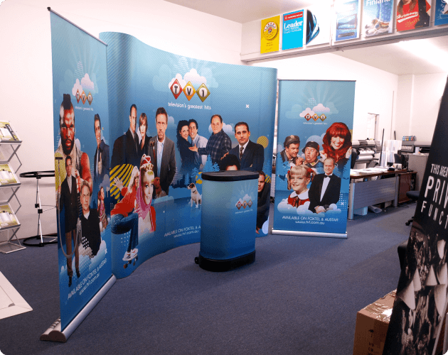 Roll-up Banners project example 4 by DSS Custom Builds