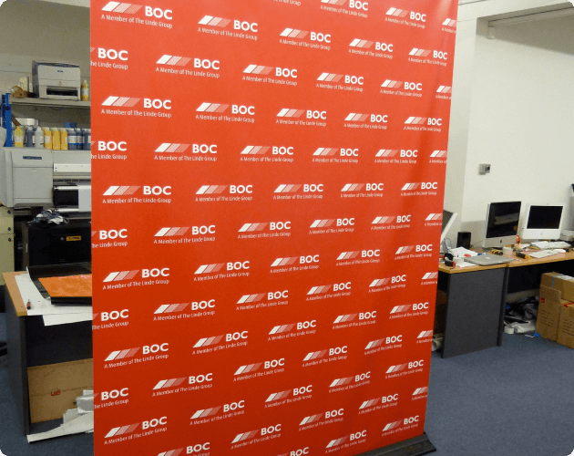 Roll-up Banners project example 5 by DSS Custom Builds